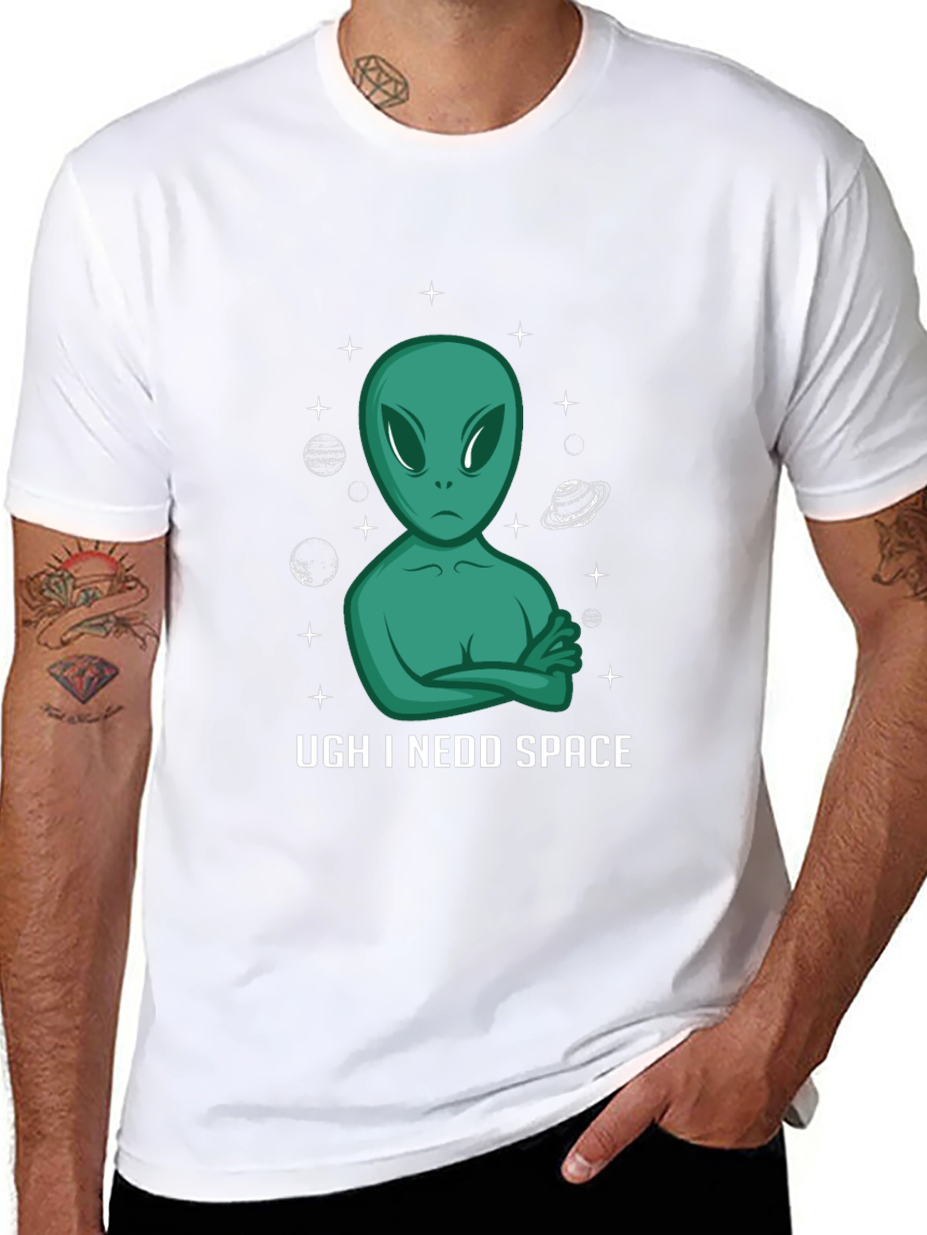 Ugh I Need Space Graphic Tee - Unisex
