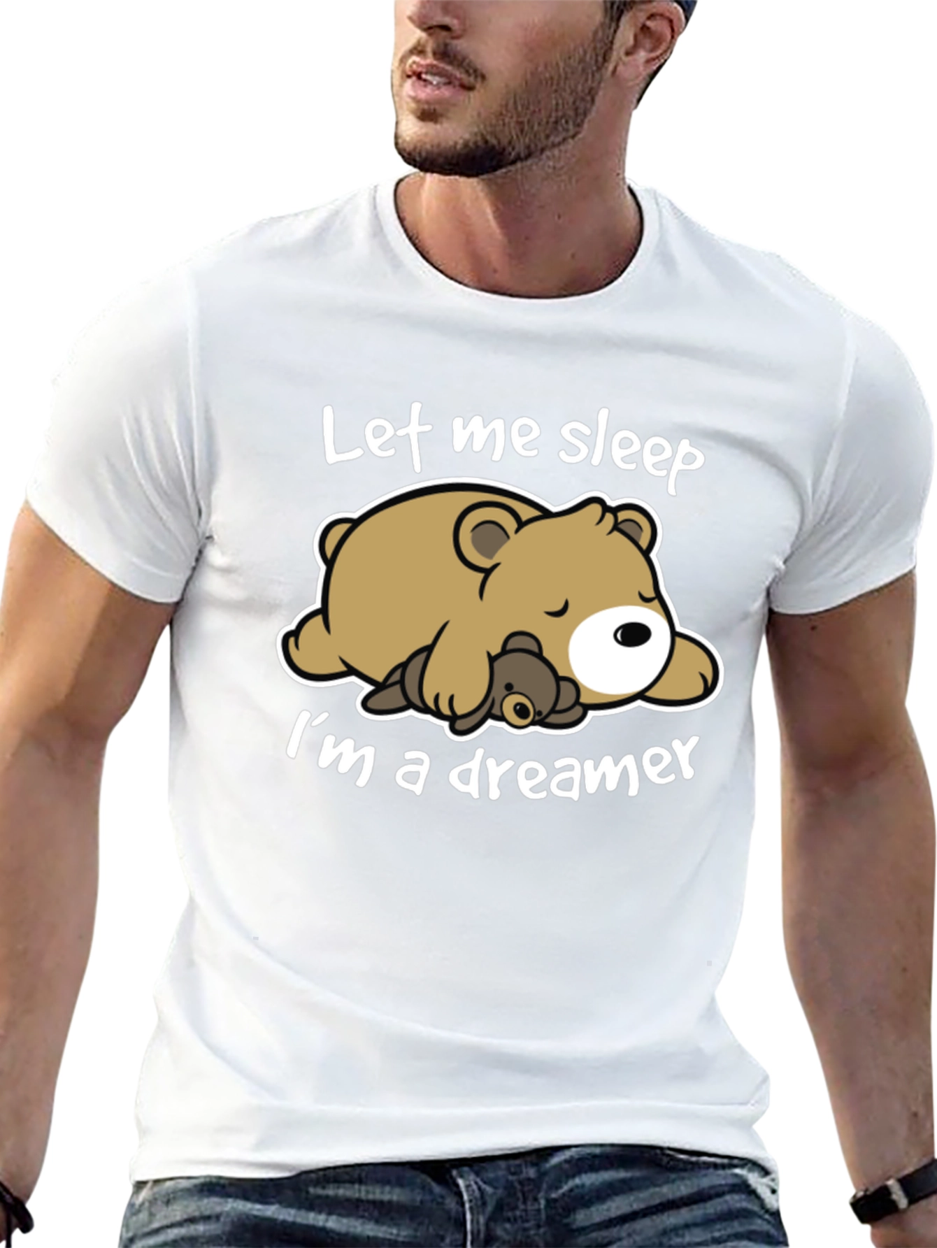 Let Me Sleep T-Shirt - Bear Dreamer Tee