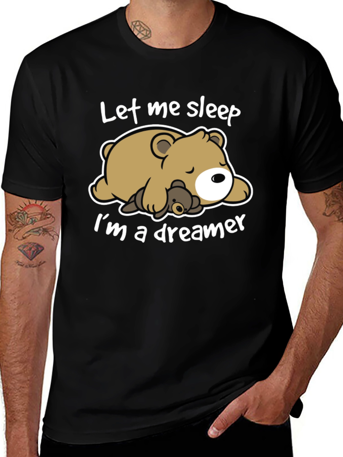 Let Me Sleep T-Shirt - Bear Dreamer Tee