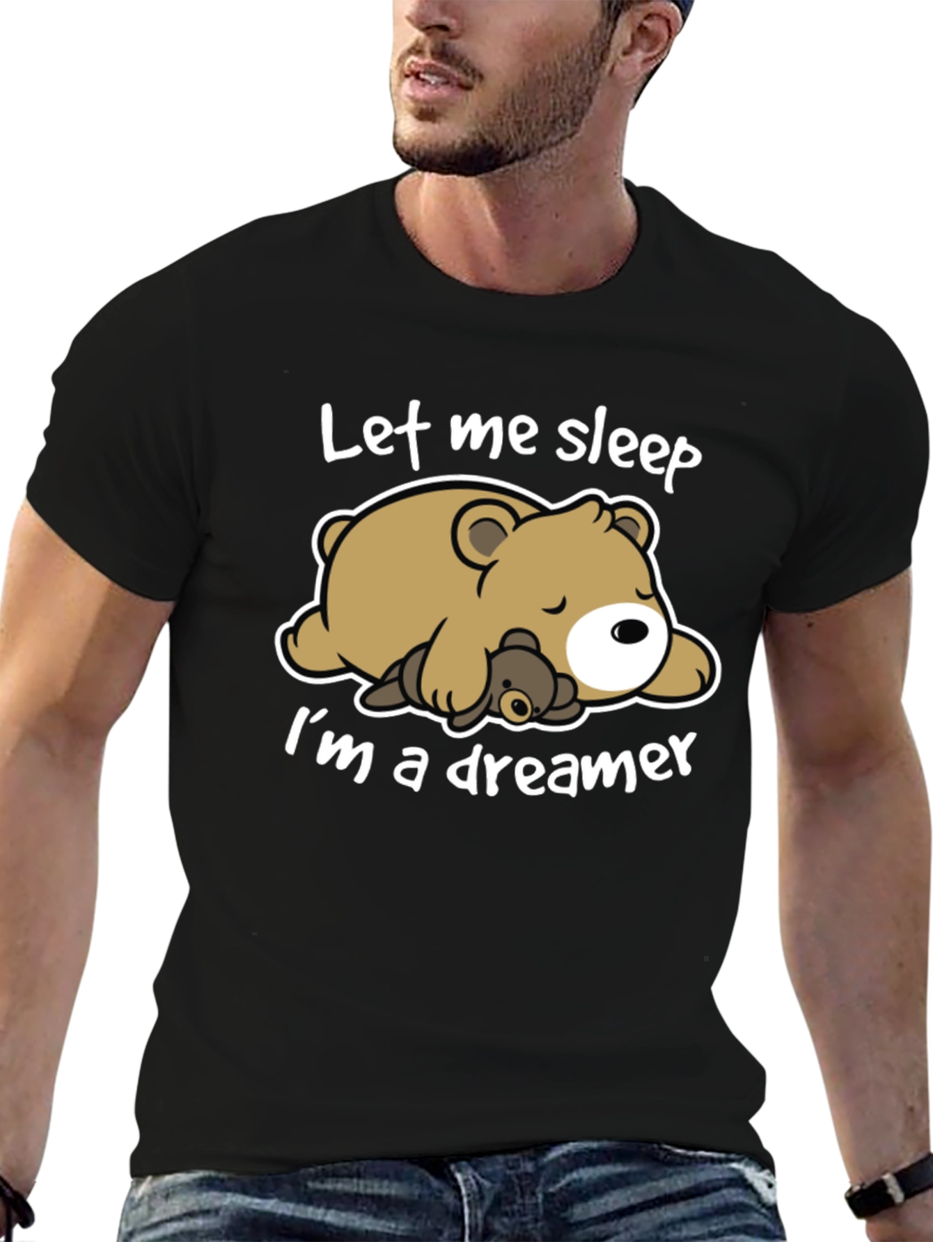 Let Me Sleep T-Shirt - Bear Dreamer Tee