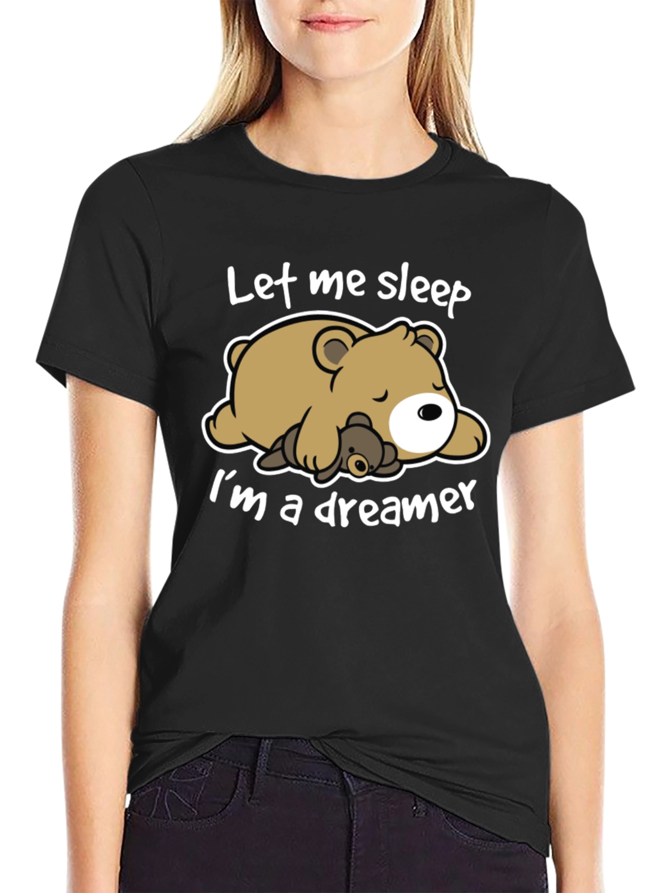 Let Me Sleep T-Shirt - Bear Dreamer Tee