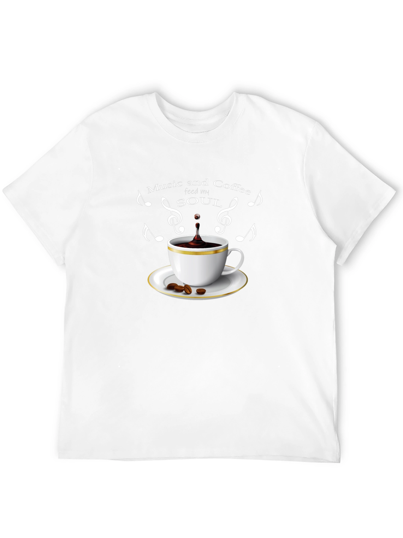 Music and Coffee Graphic Tee