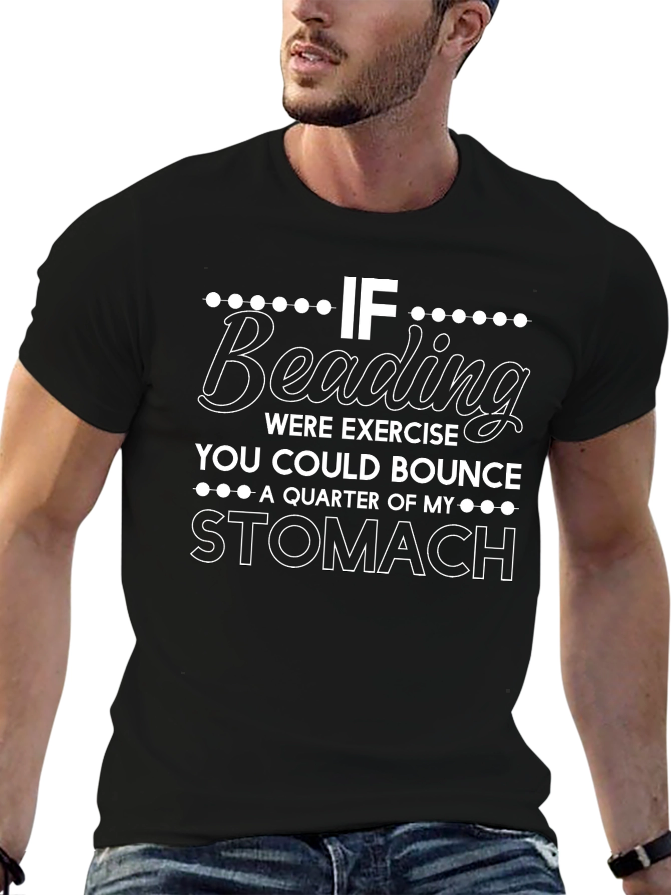 Funny Beading Exercise T-Shirt