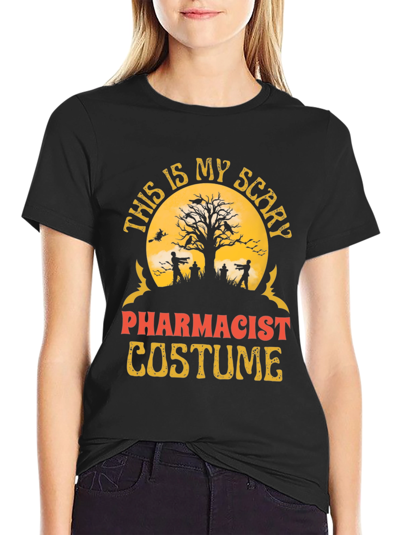 Scary Pharmacist Halloween Costume T-Shirt