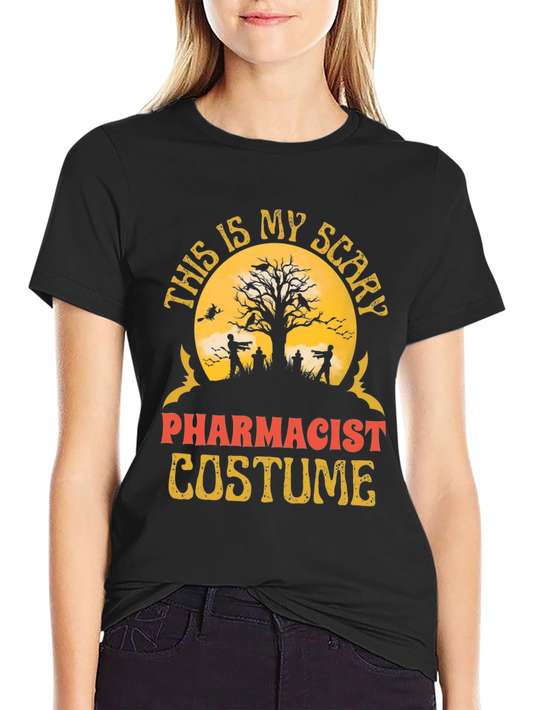 Scary Pharmacist Halloween Costume T-Shirt