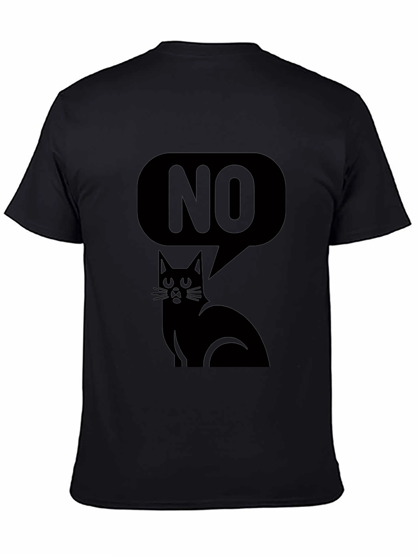 No Cat T-Shirt - Funny Cat Tee