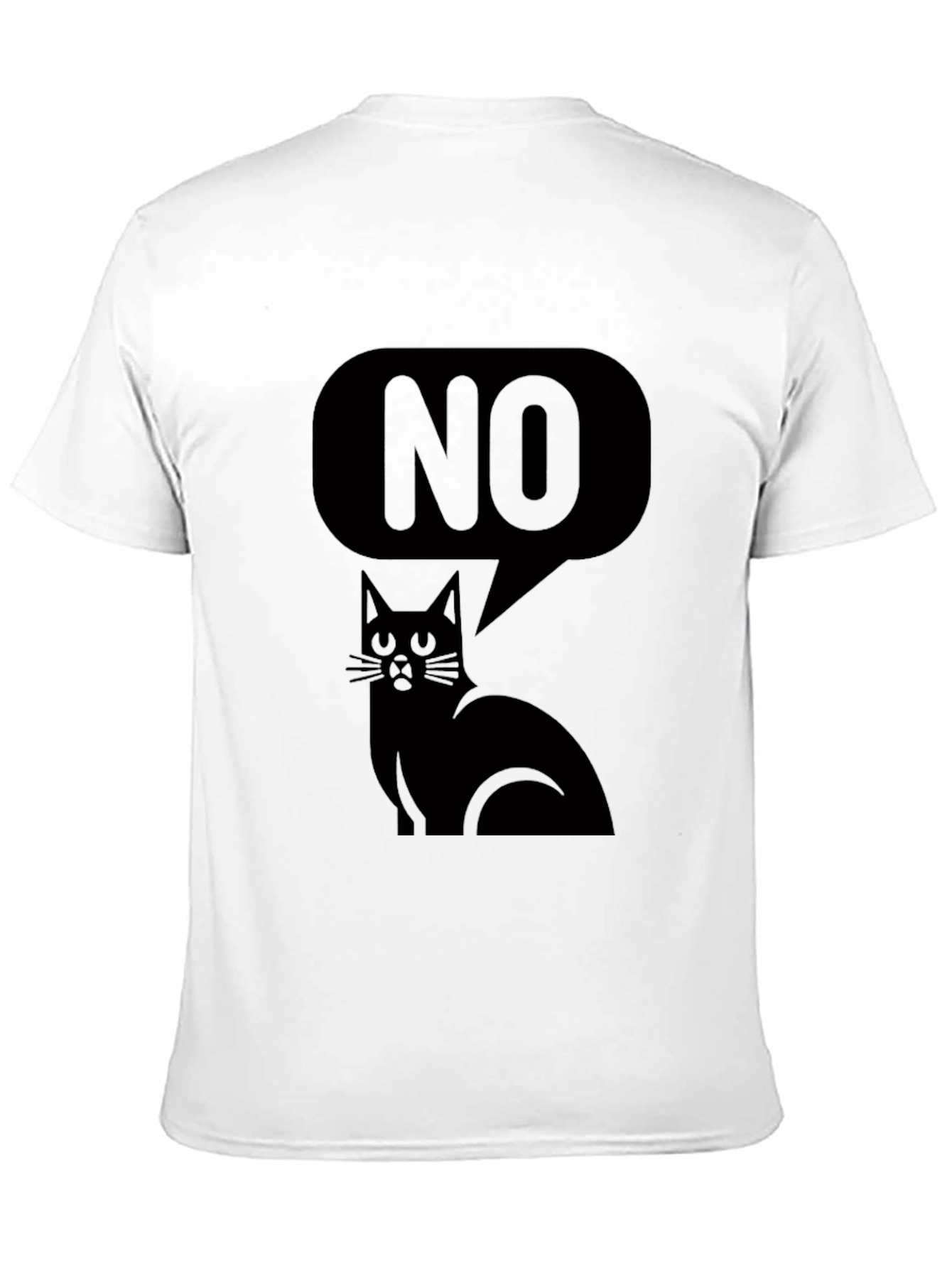 No Cat T-Shirt - Funny Cat Tee