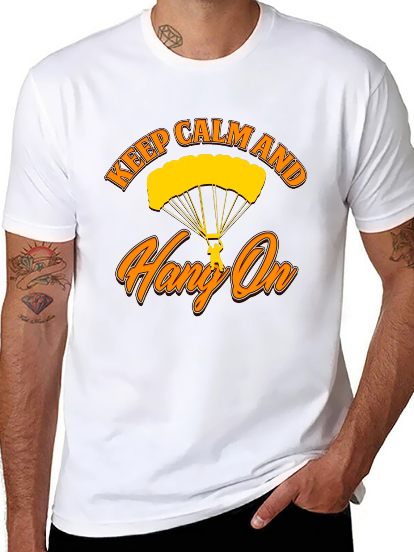 Keep Calm and Hang On T-Shirt