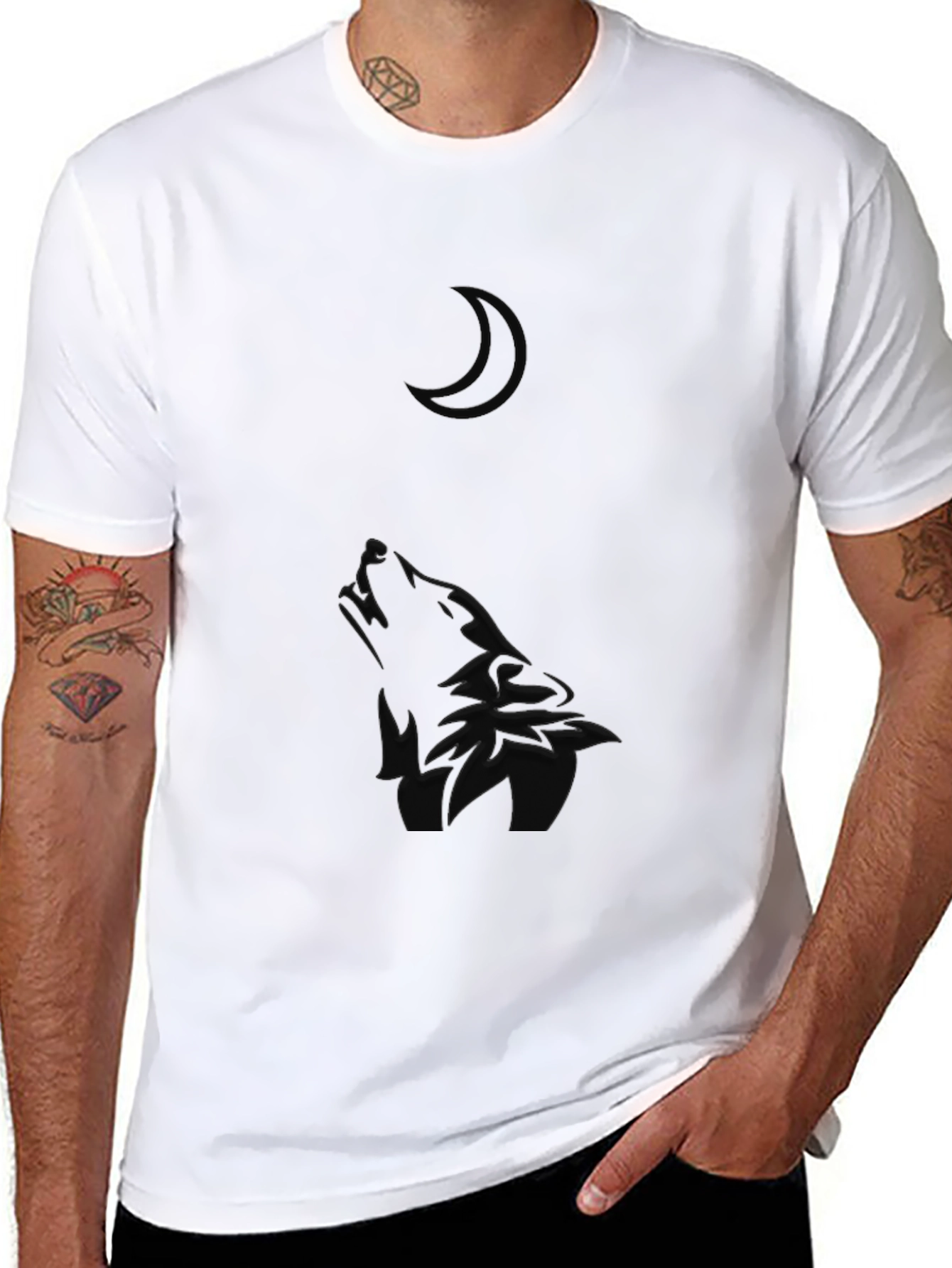 Midnight Howl Black T-Shirt