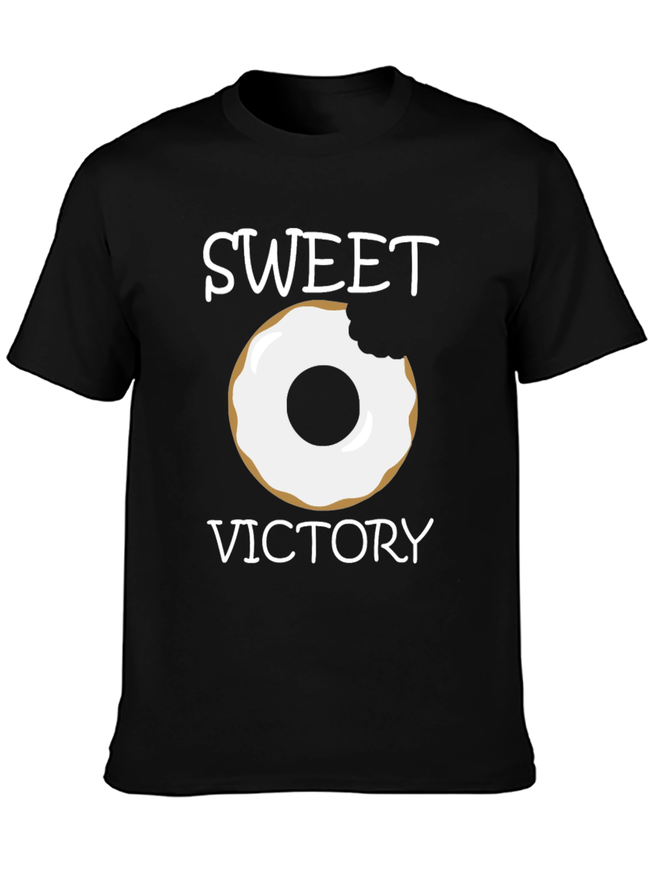 Sweet Victory Donut T-Shirt - Funny Graphic Tee