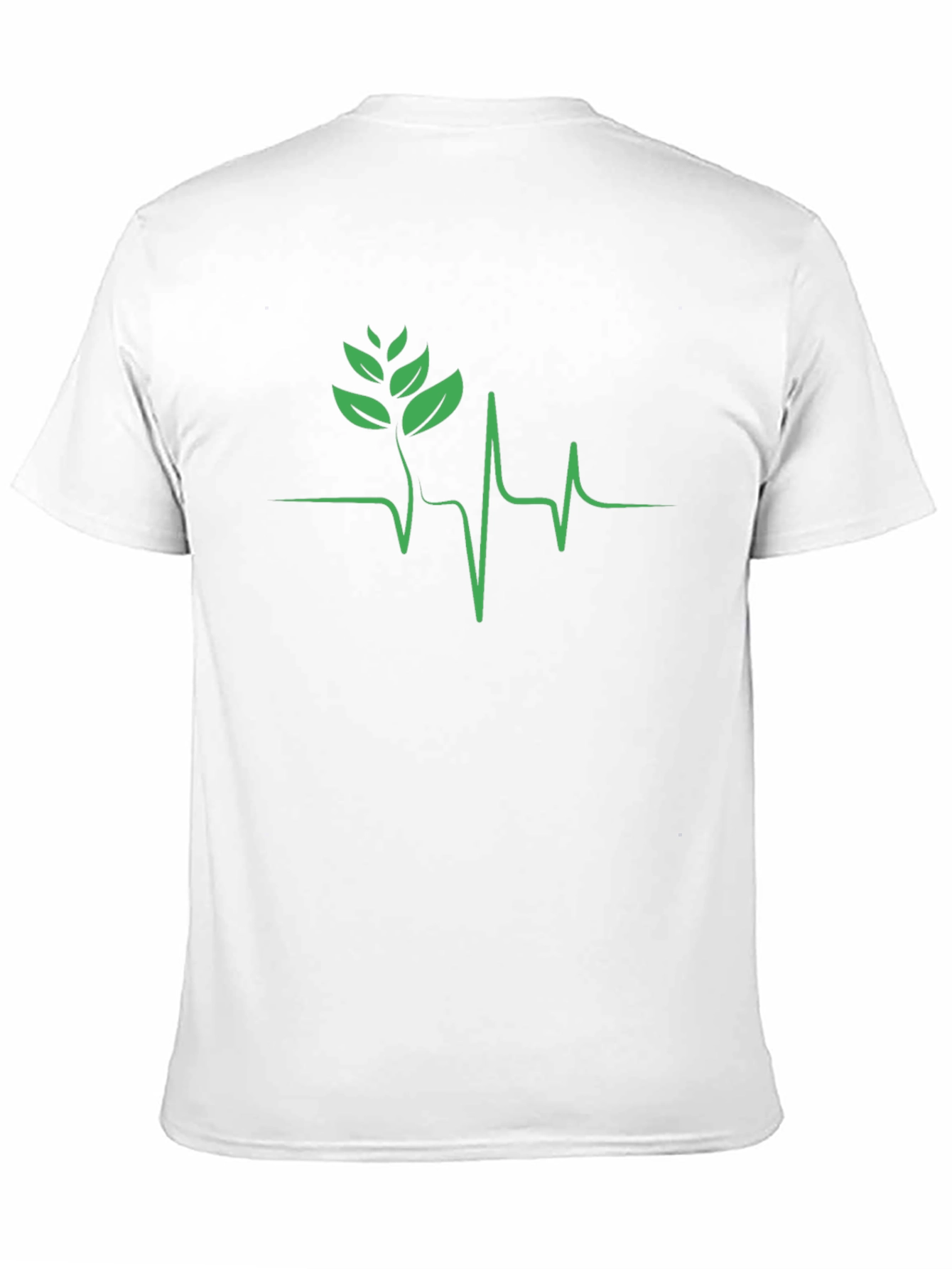 Nature Heartbeat Black T-Shirt