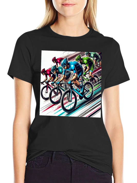 Cycling Team Graphic Tee - Ride in Style!