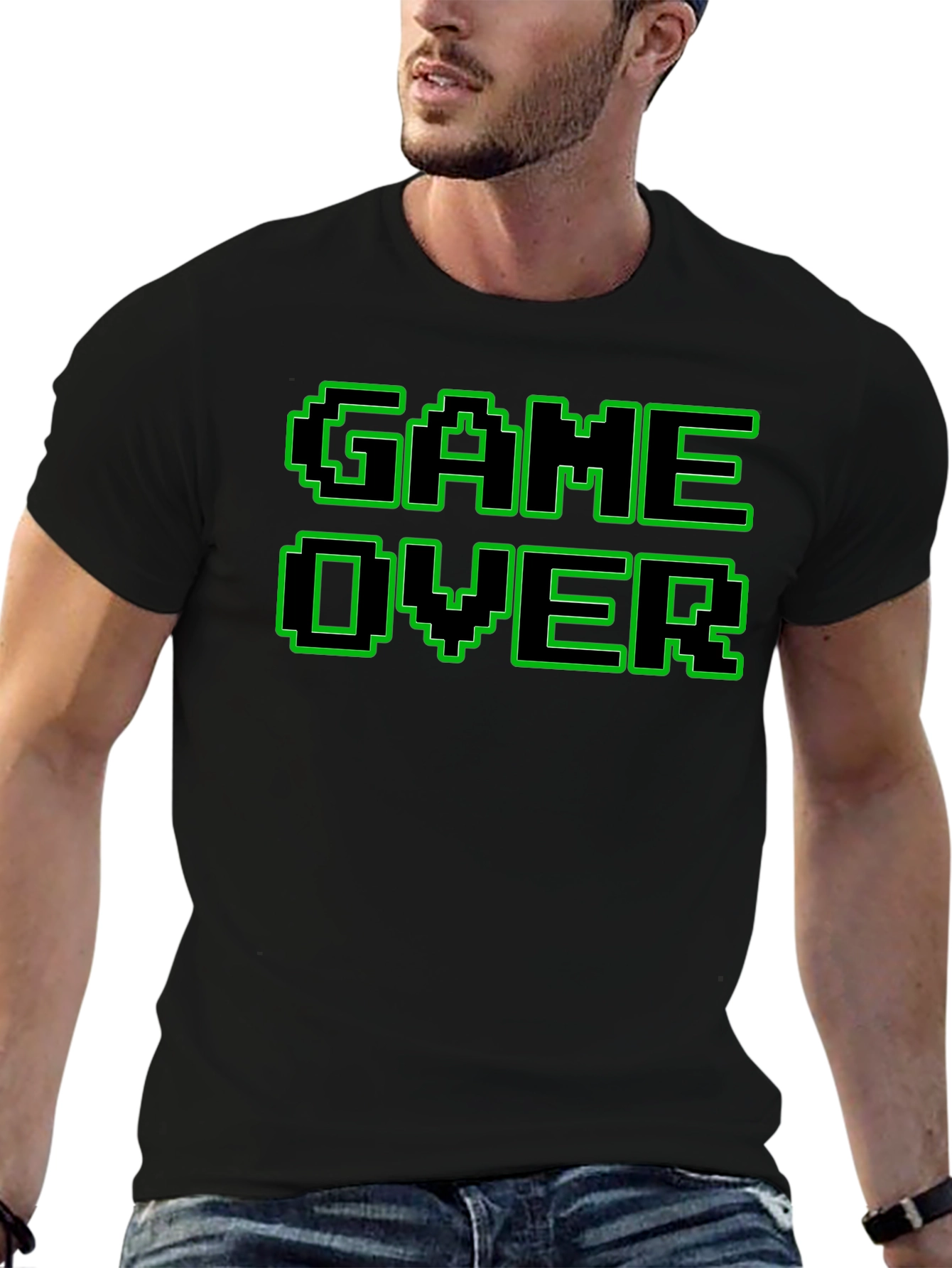 Game Over Graphic Tee - Retro Gamer T-Shirt