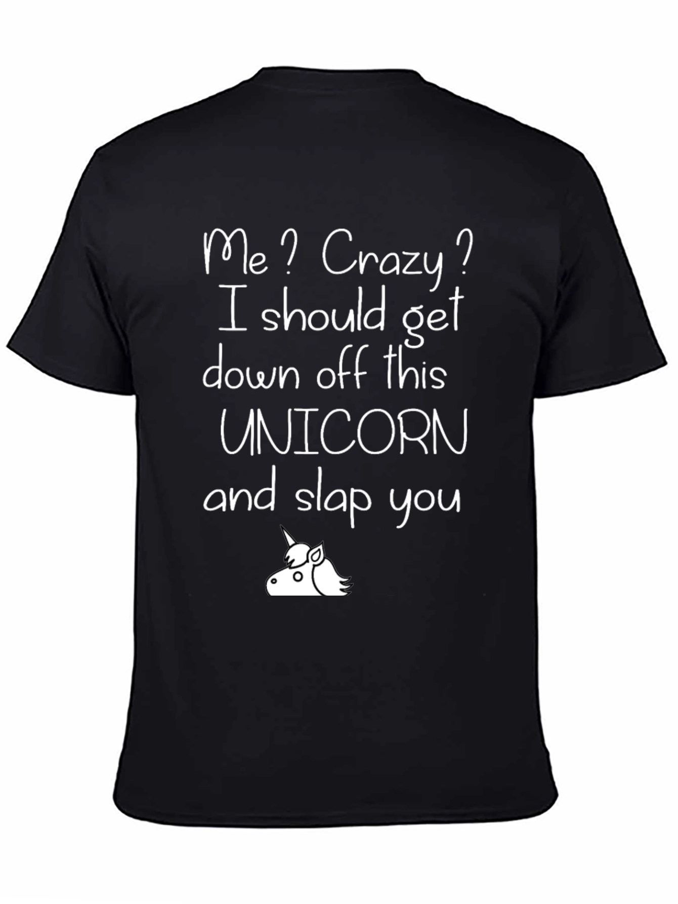Funny Unicorn Slap Graphic T-Shirt
