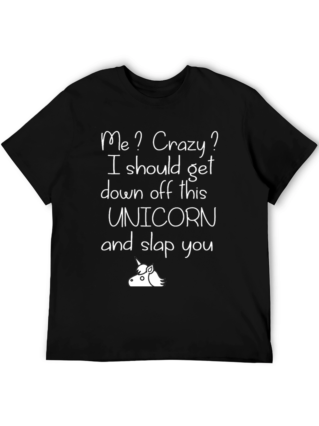 Funny Unicorn Slap Graphic T-Shirt