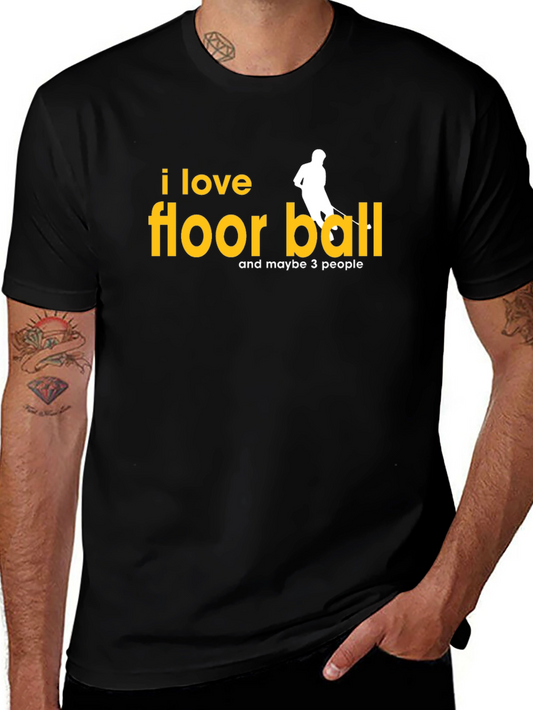 I Love Floorball T-Shirt