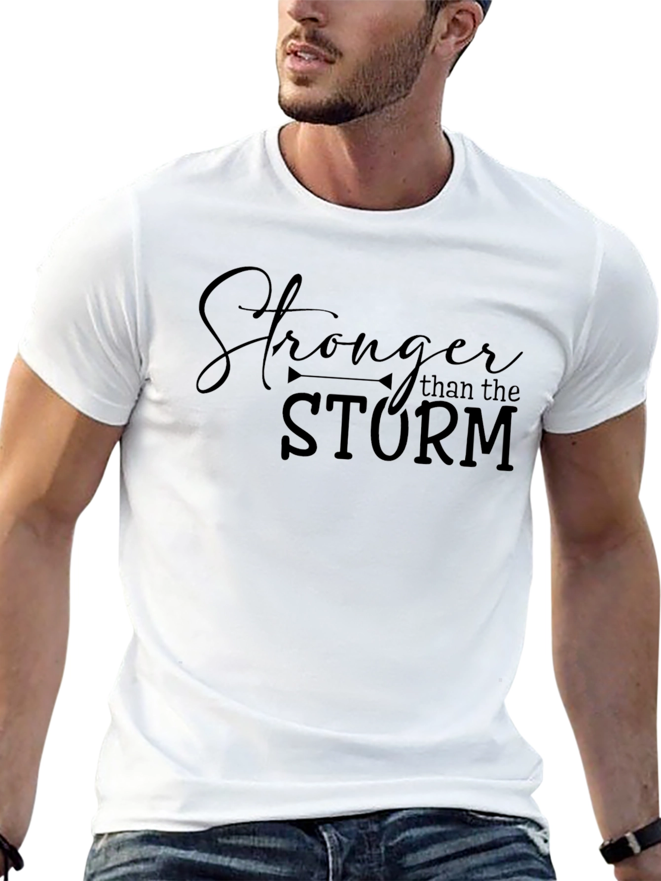 Stronger Than The Storm Graphic Tee