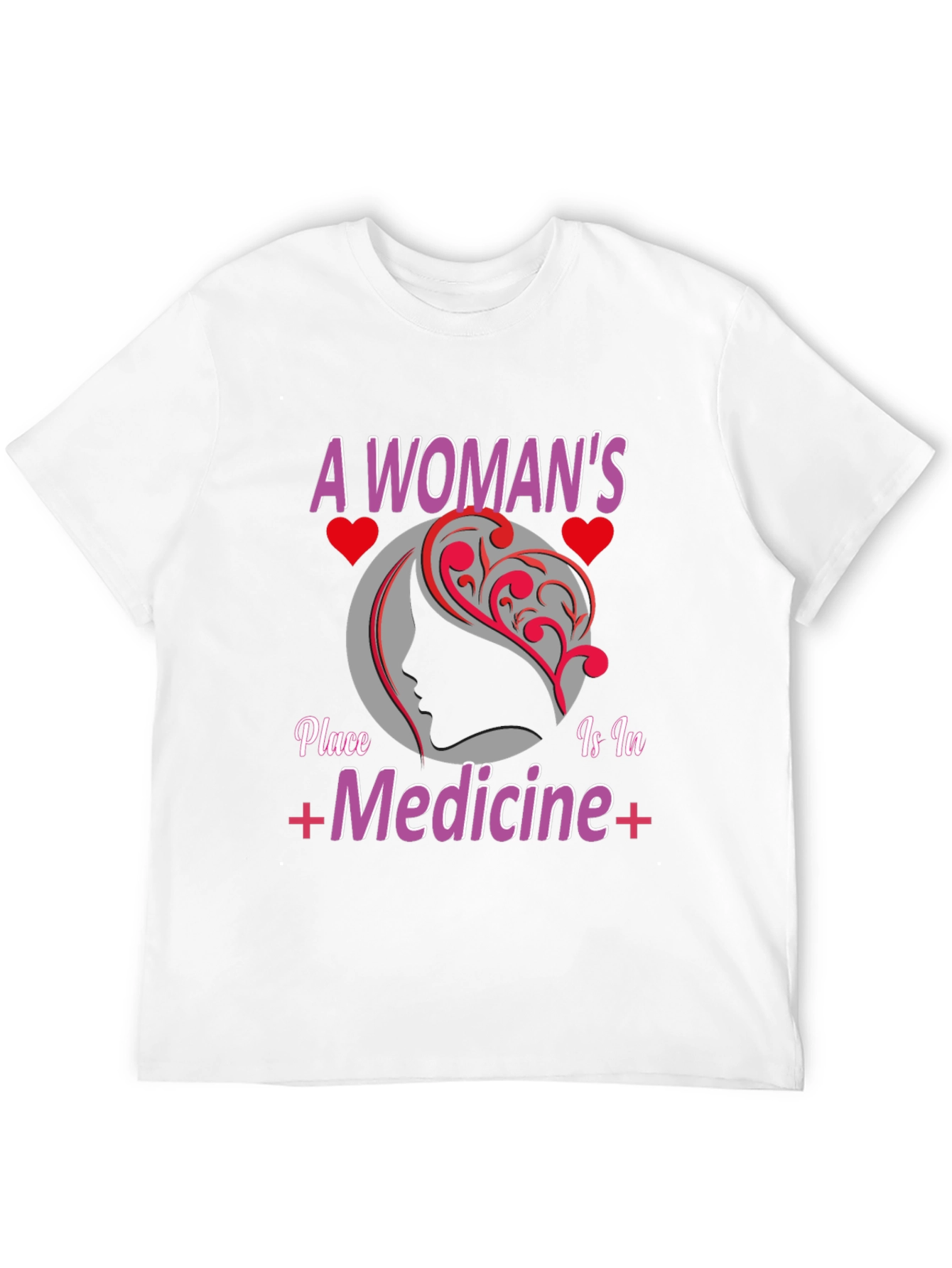 A Womans Place is in Medicine Graphic T-Shirt
