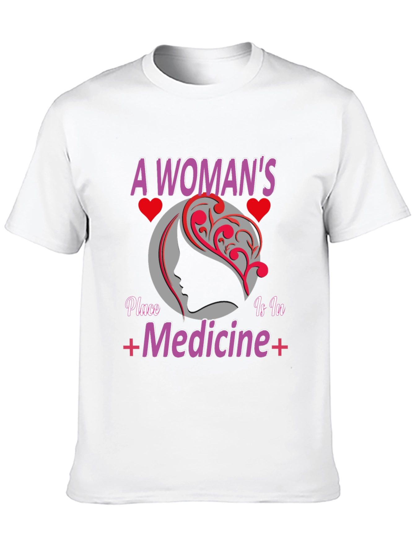 A Womans Place is in Medicine Graphic T-Shirt