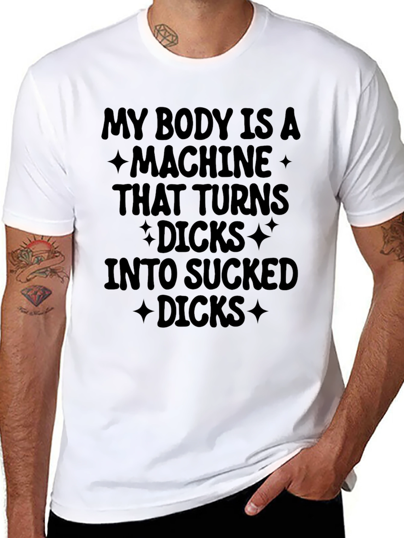 My Body is a Machine Graphic Tee