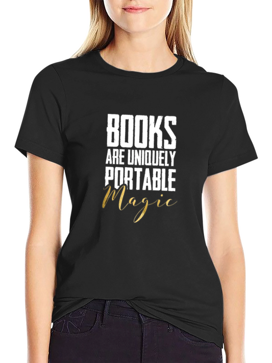Books are Magic T-Shirt - Unique Reader Tee