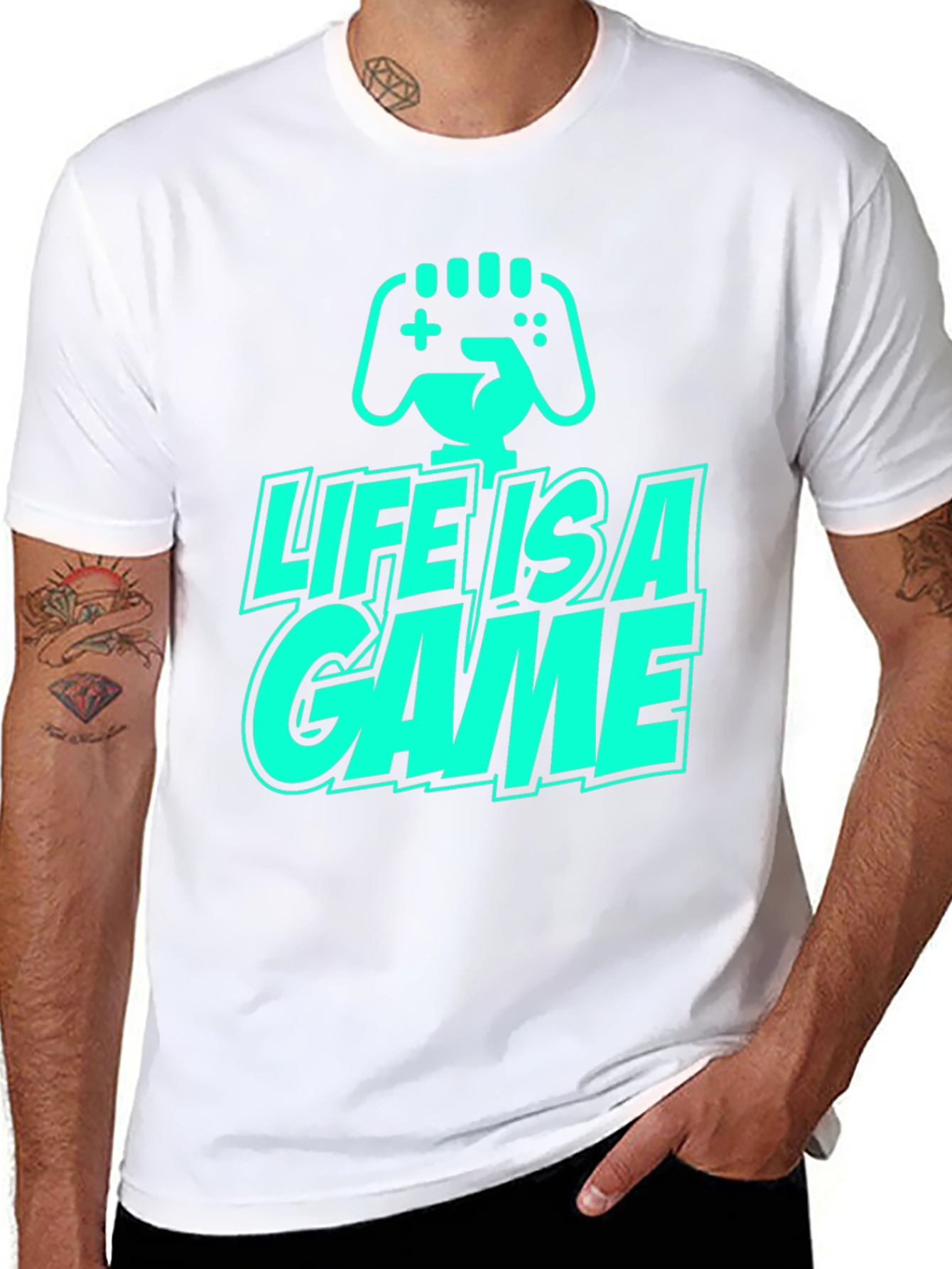 Life is a Game T-Shirt - Gamer Style
