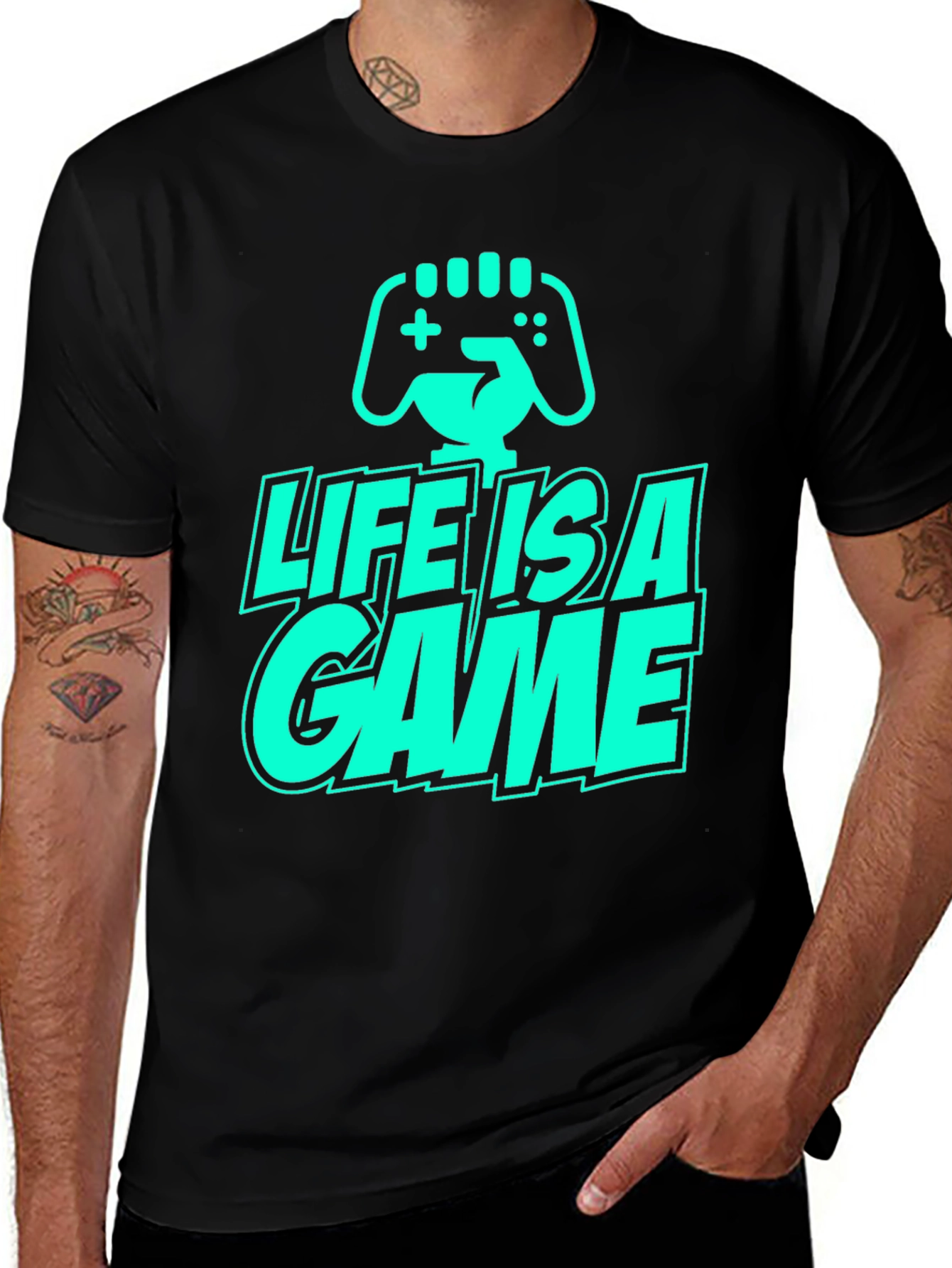 Life is a Game T-Shirt - Gamer Style