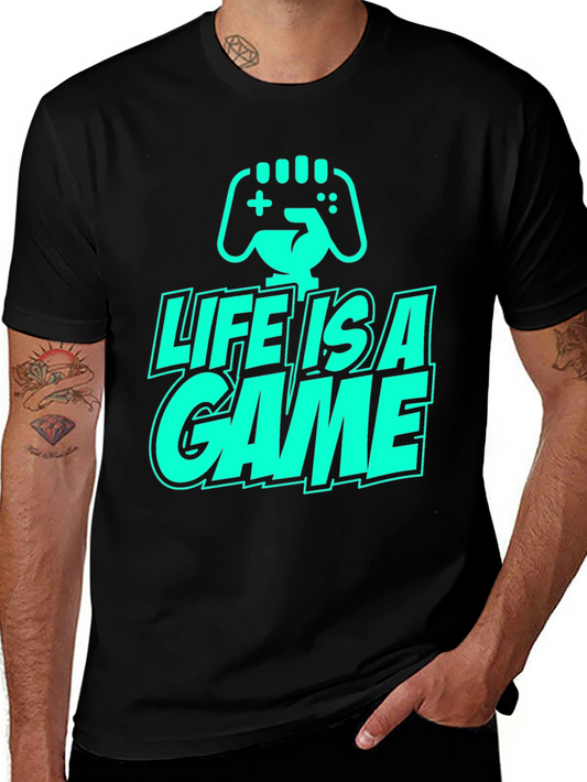 Life is a Game T-Shirt - Gamer Style
