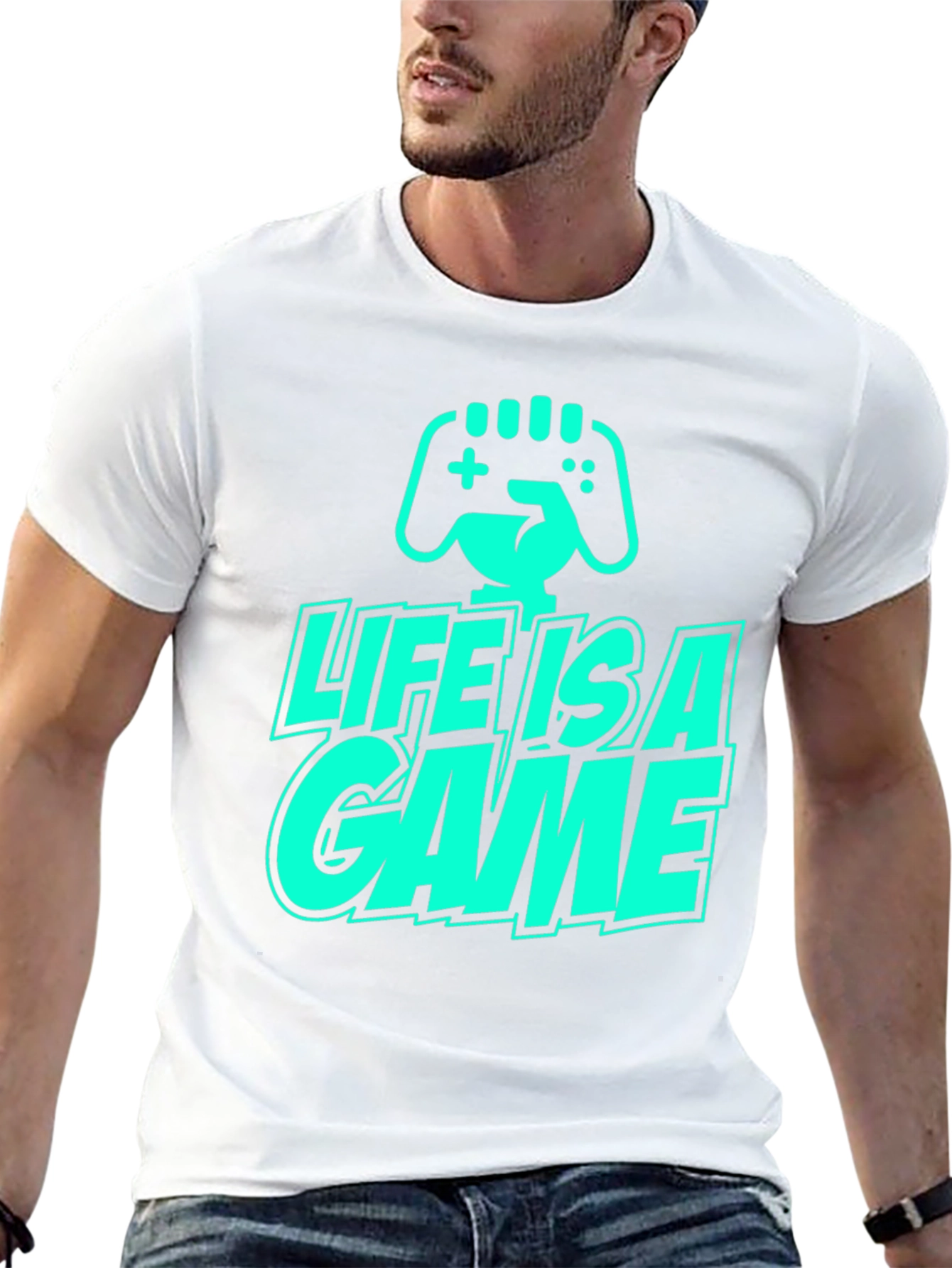 Life is a Game T-Shirt - Gamer Style