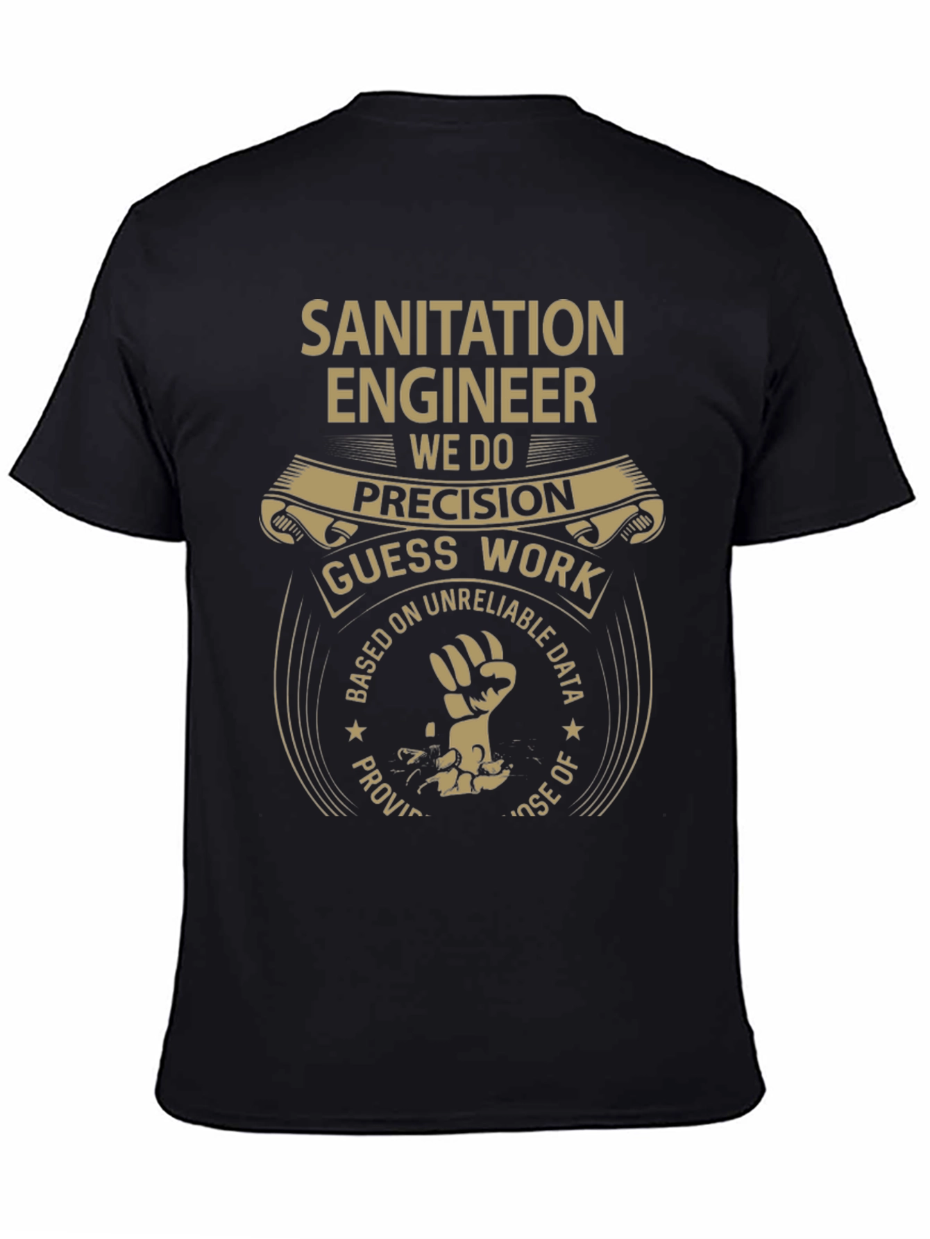 Sanitation Engineer T-Shirt - Precision & Humor