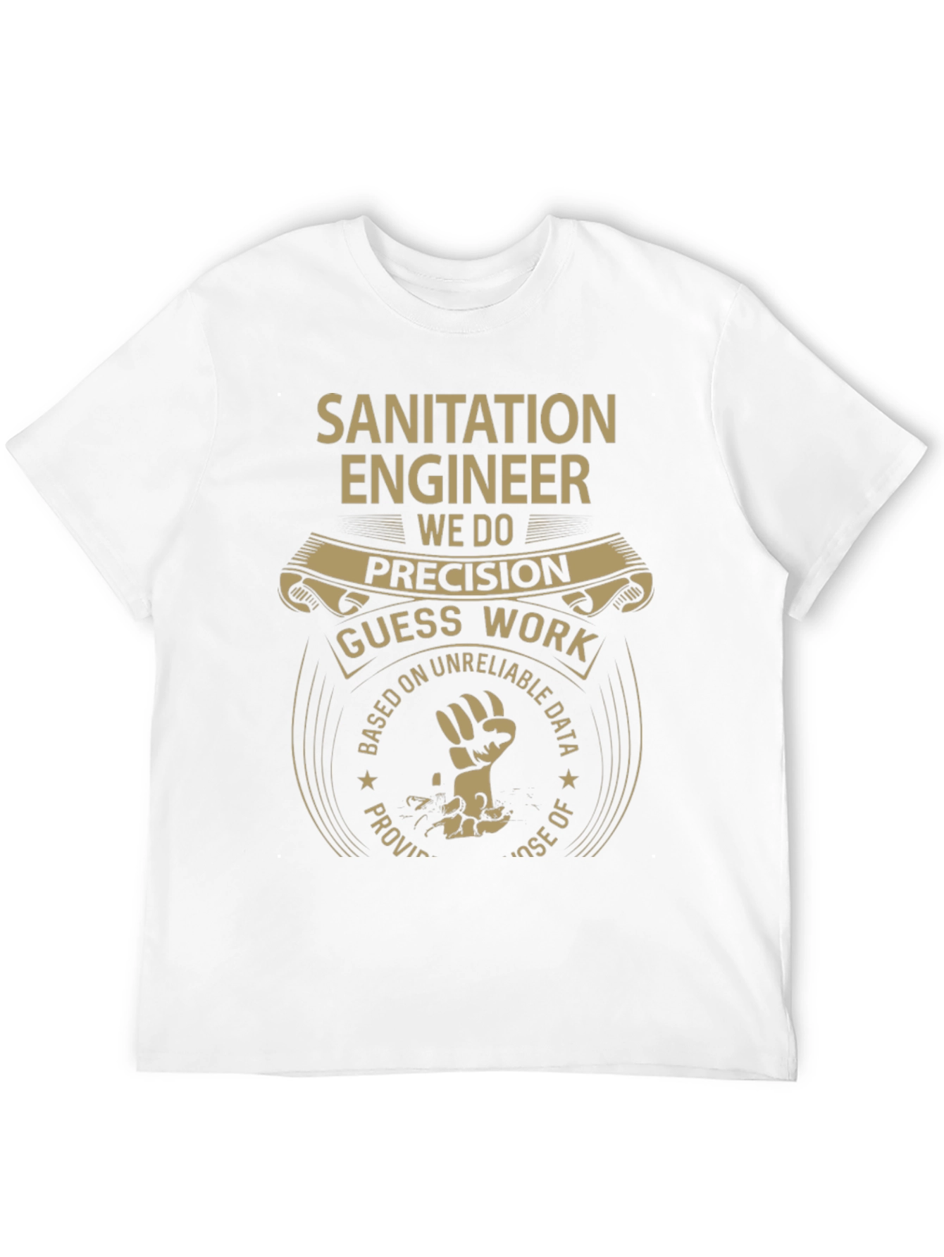 Sanitation Engineer T-Shirt - Precision & Humor