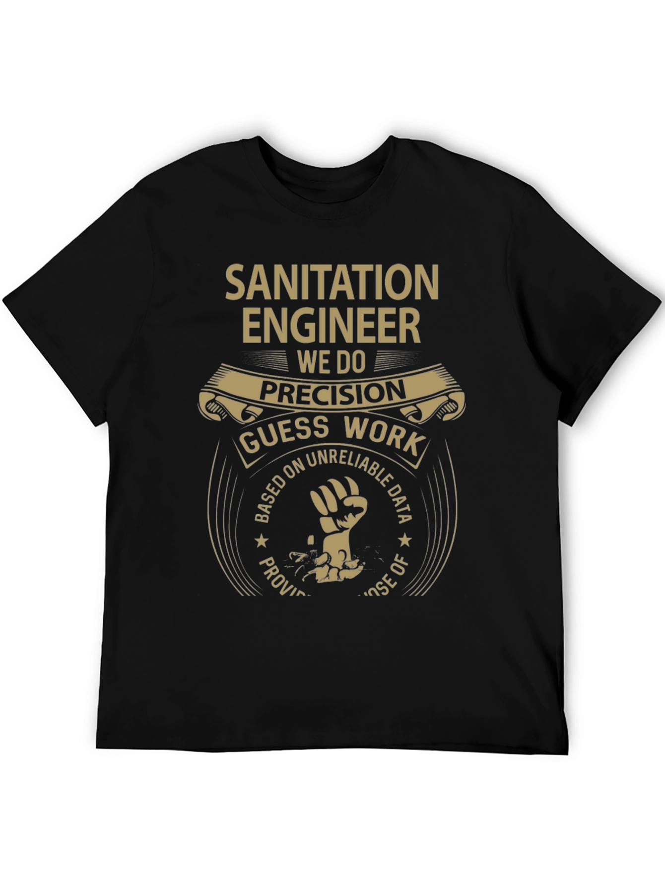 Sanitation Engineer T-Shirt - Precision & Humor