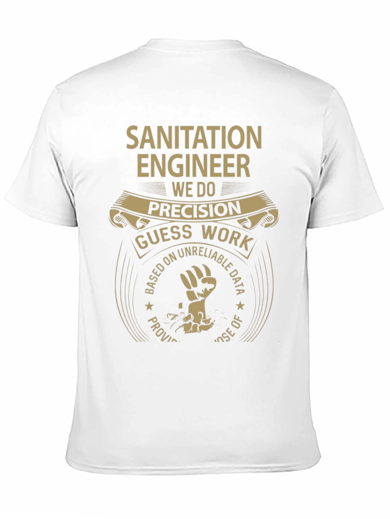 Sanitation Engineer T-Shirt - Precision & Humor