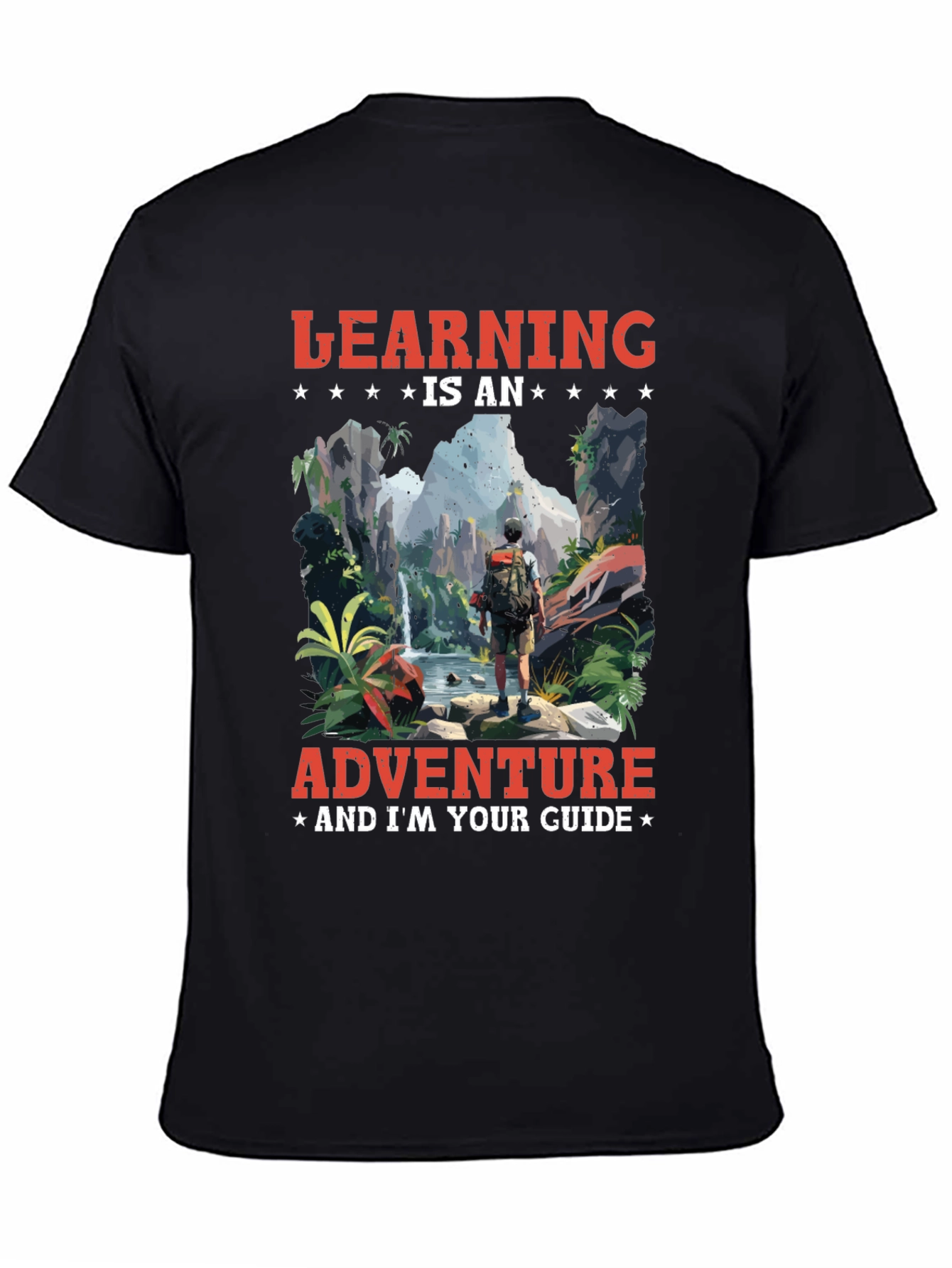 Adventure Guide T-Shirt - Learning is an Adventure Tee
