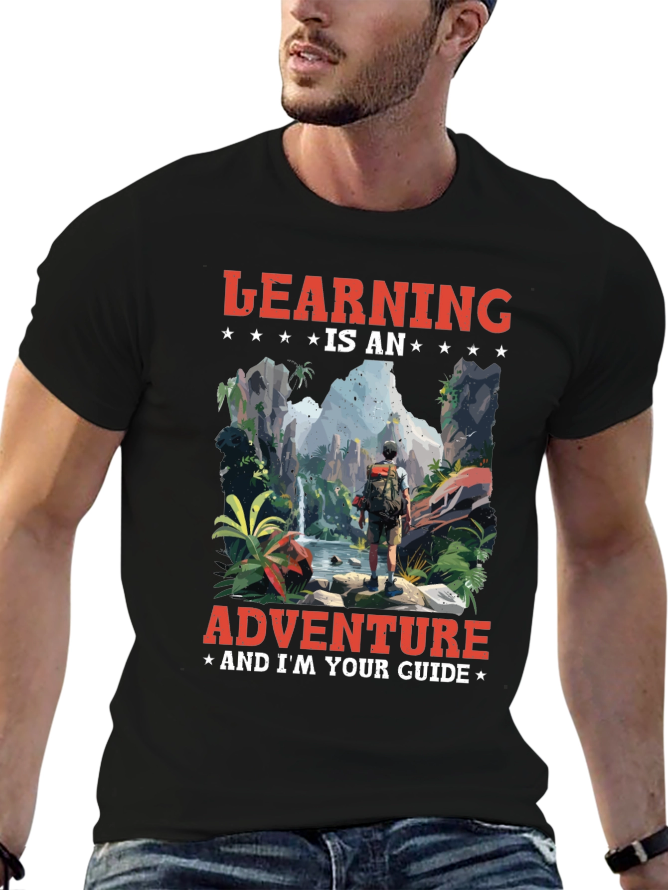 Adventure Guide T-Shirt - Learning is an Adventure Tee