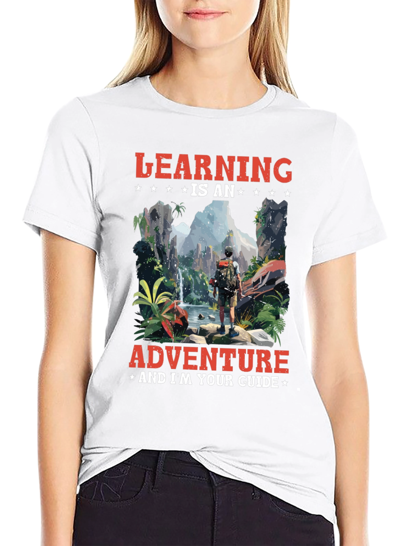 Adventure Guide T-Shirt - Learning is an Adventure Tee
