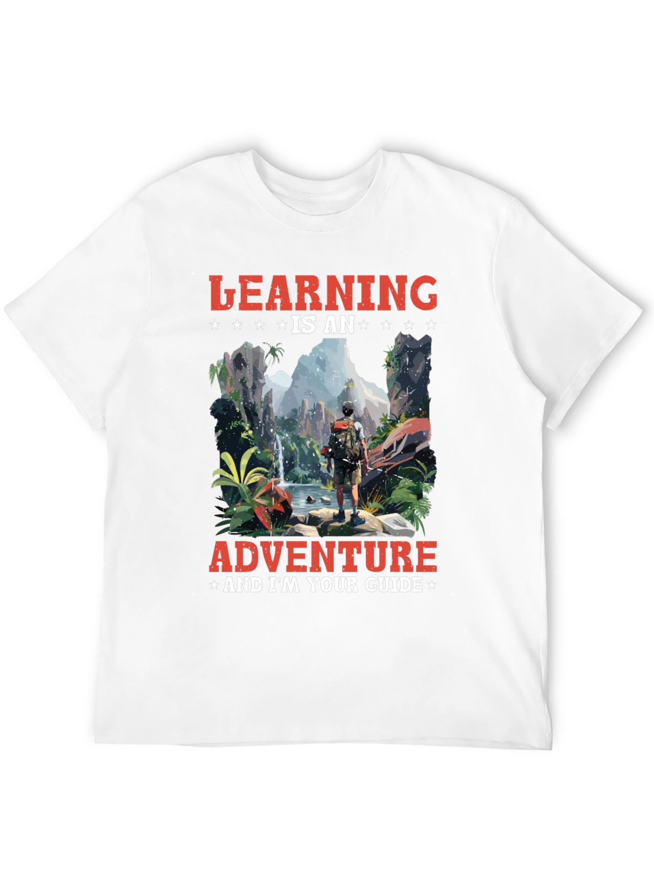 Adventure Guide T-Shirt - Learning is an Adventure Tee