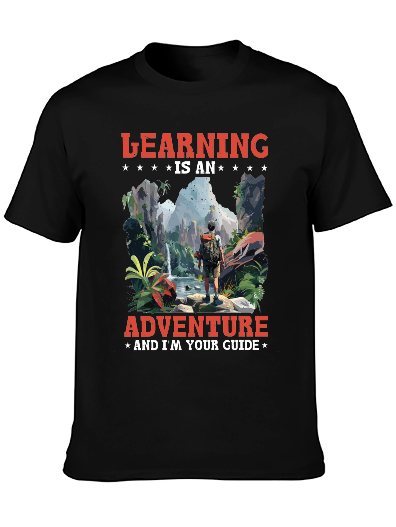 Adventure Guide T-Shirt - Learning is an Adventure Tee