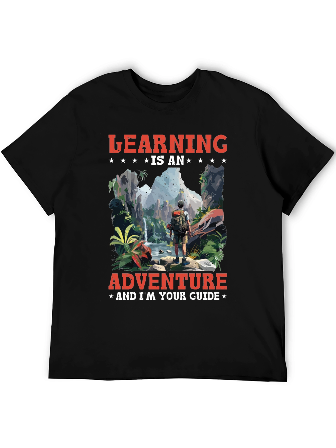 Adventure Guide T-Shirt - Learning is an Adventure Tee