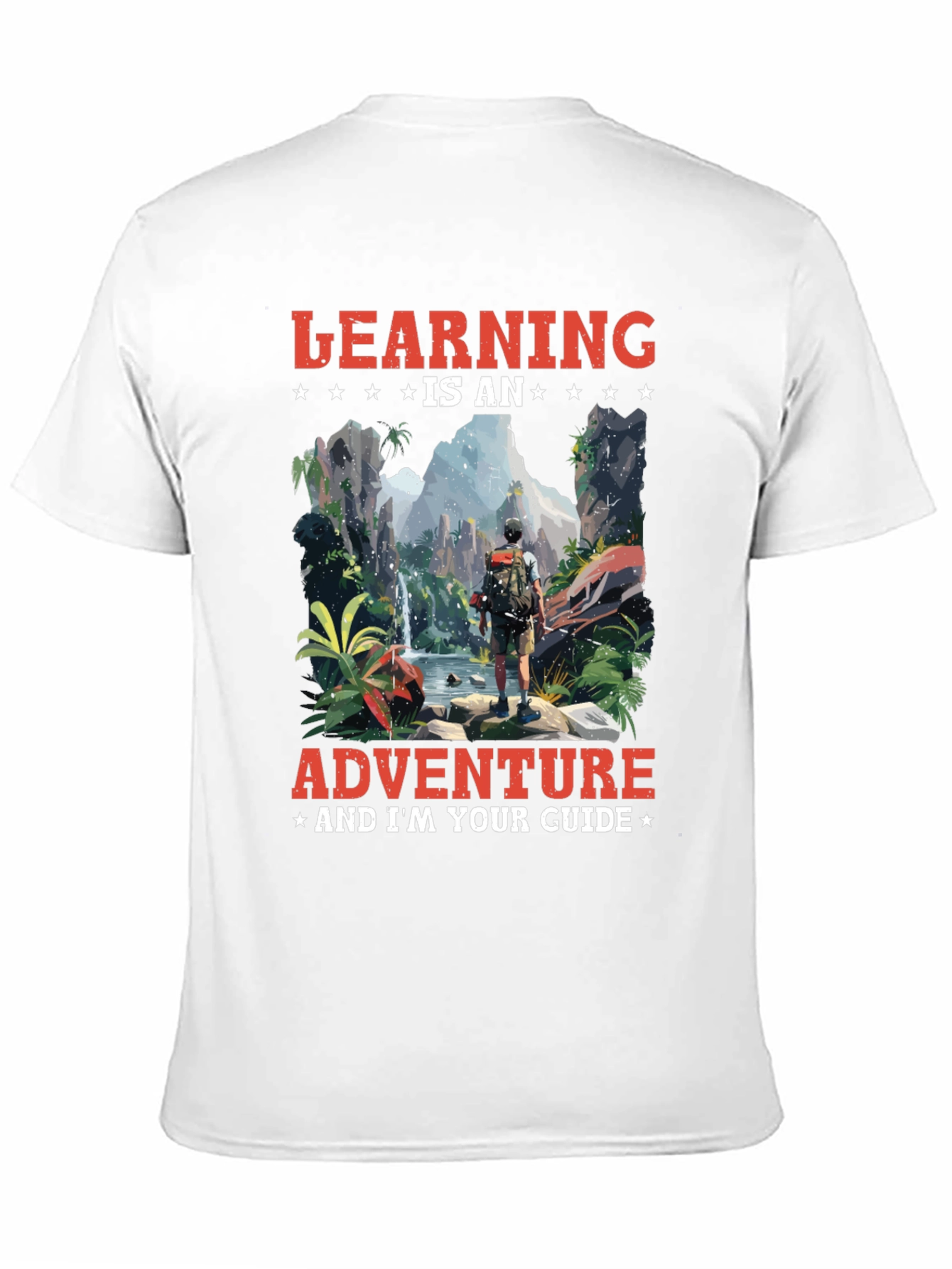 Adventure Guide T-Shirt - Learning is an Adventure Tee