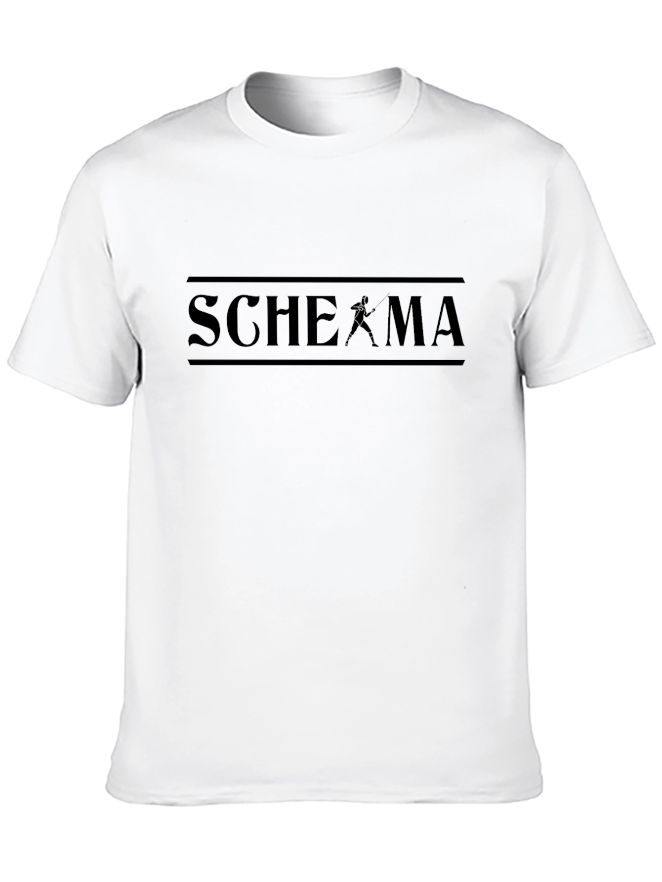 Schema T-Shirt - Black Graphic Tee