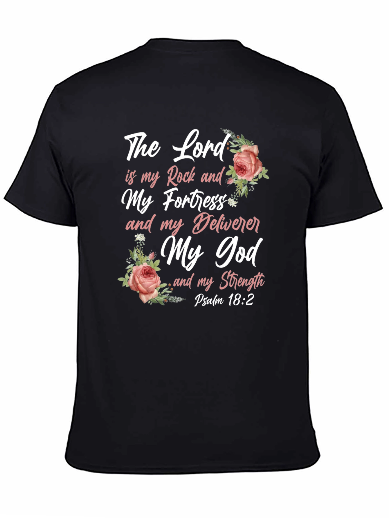 Faith-Inspired T-Shirt: The Lord is My Rock