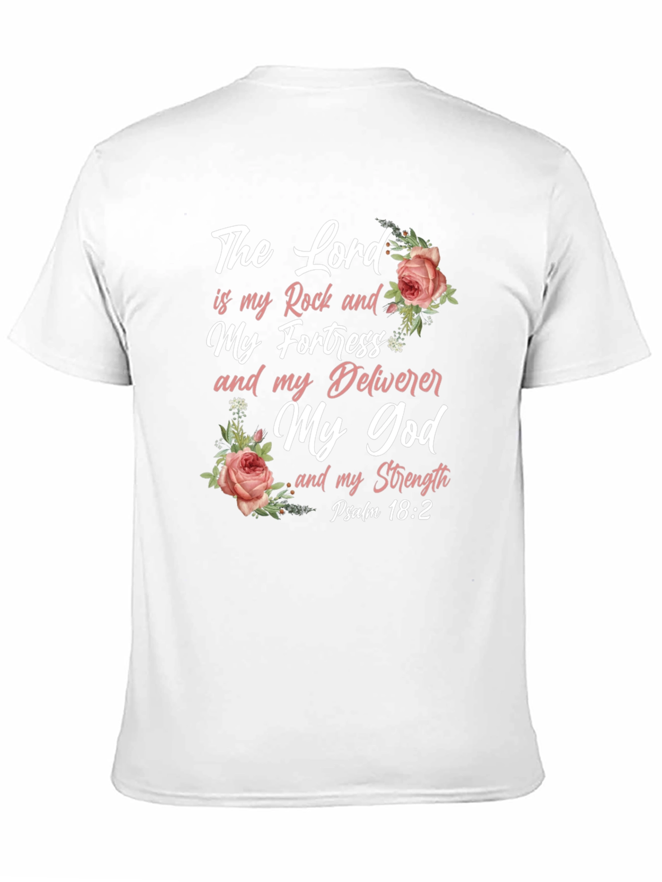 Faith-Inspired T-Shirt: The Lord is My Rock