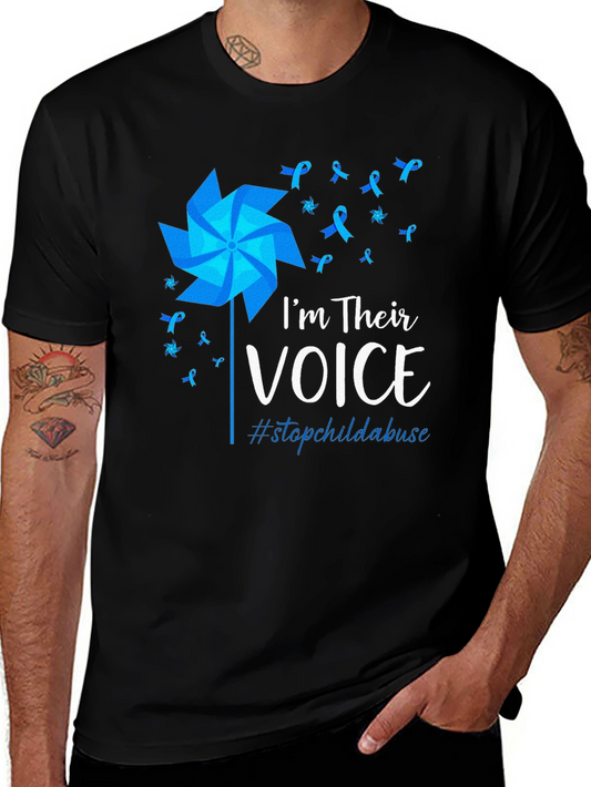 Im Their Voice T-Shirt - Stop Child Abuse