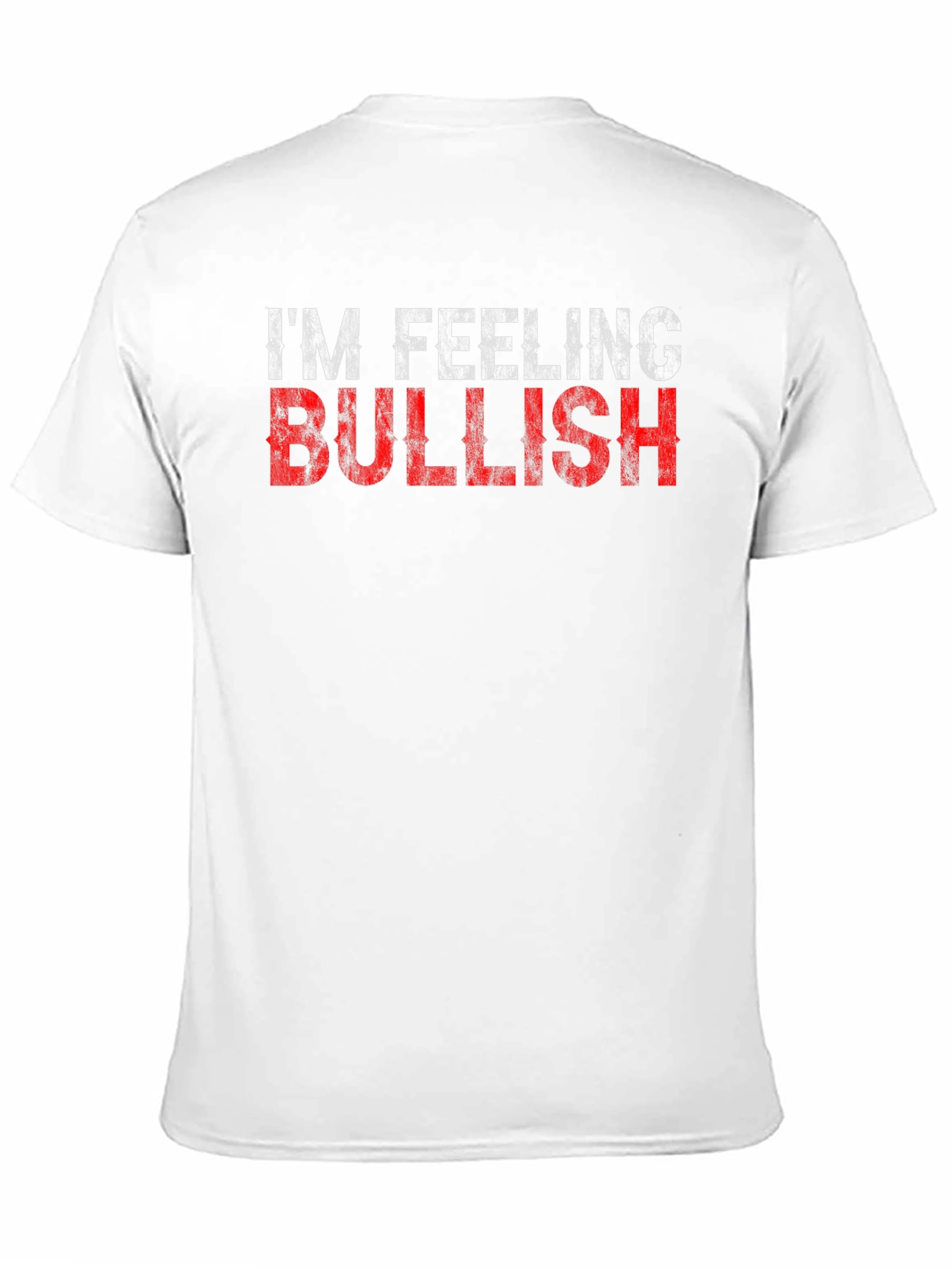 Im Feeling Bullish Black Graphic Tee