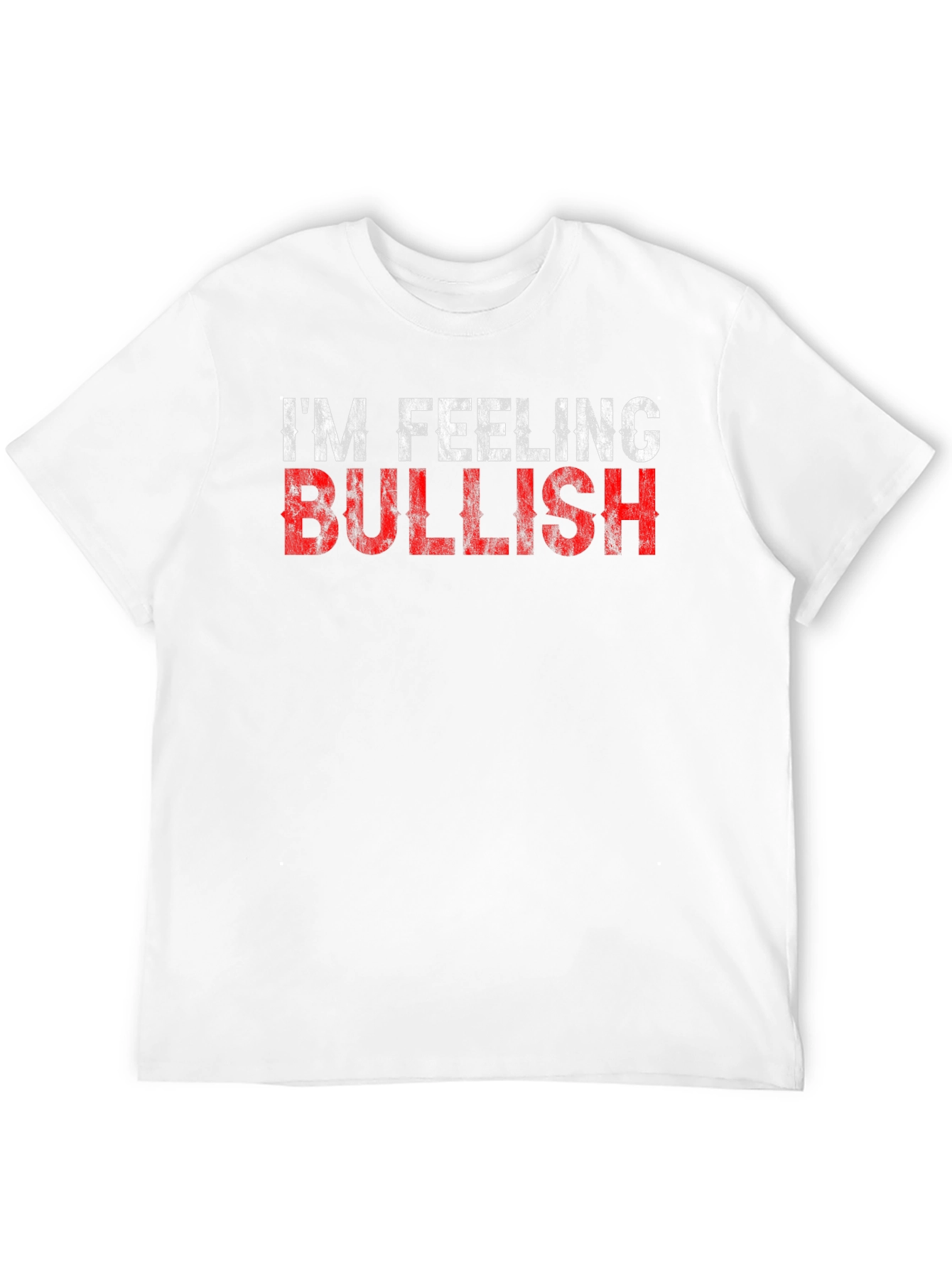 Im Feeling Bullish Black Graphic Tee