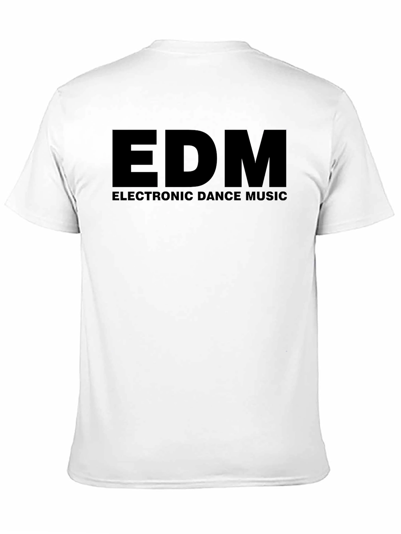 EDM Electronic Dance Music Black Graphic Tee