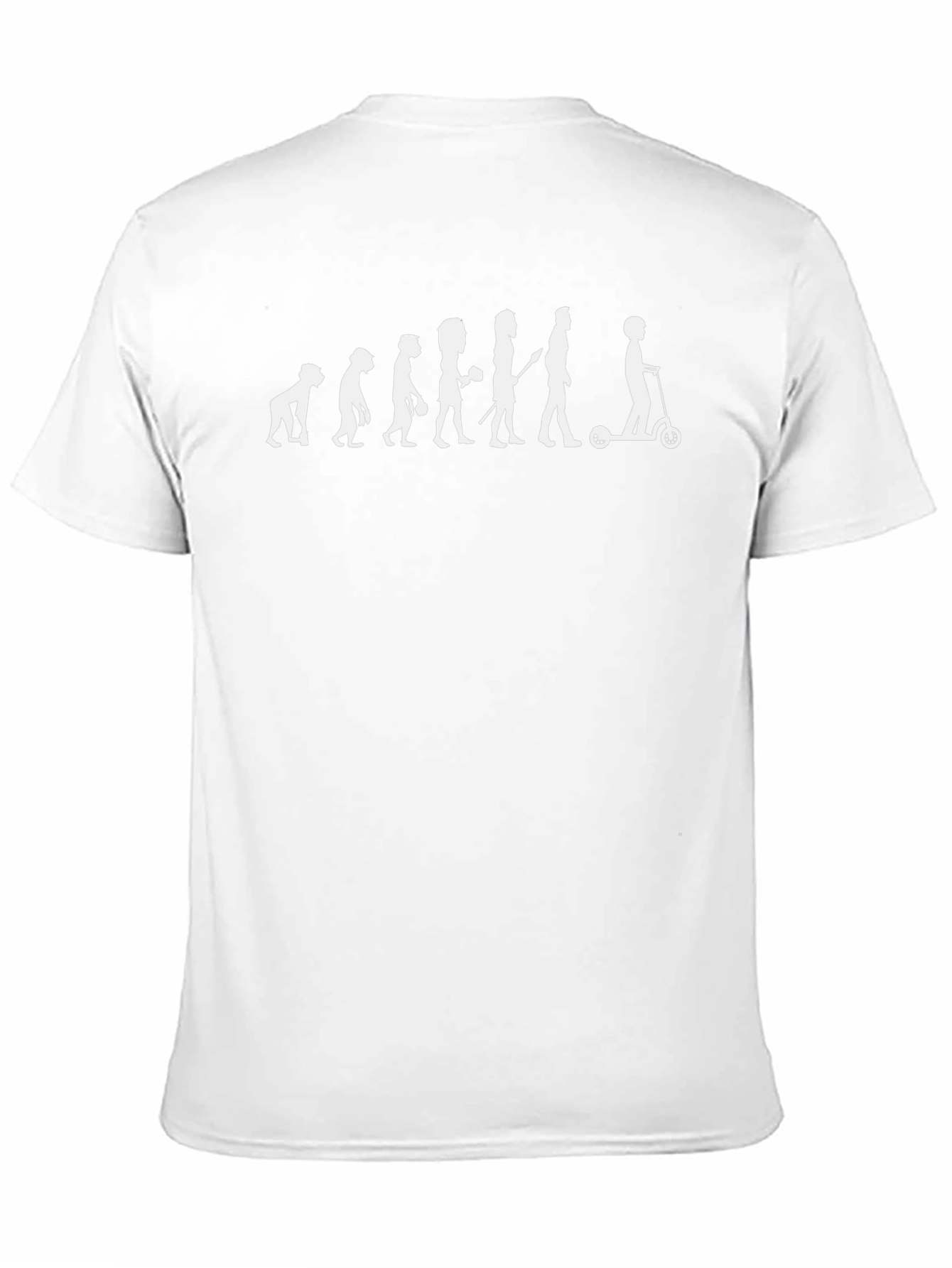 Evolution of Scooter T-Shirt - Funny Novelty Tee