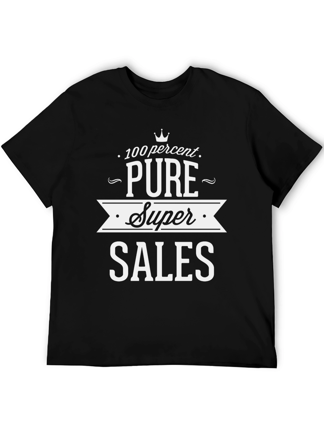 Pure Super Sales Black T-Shirt
