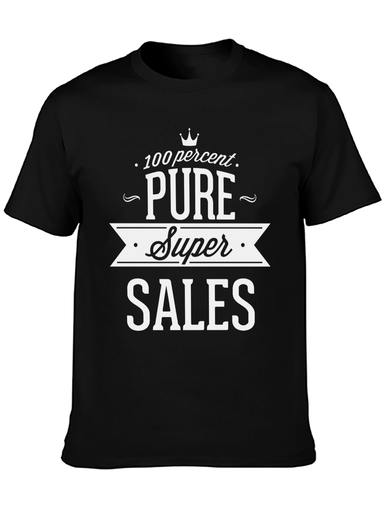 Pure Super Sales Black T-Shirt